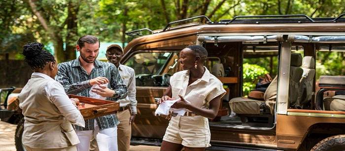 Client entry at Sustainability At Fairmont Mara Safari Club