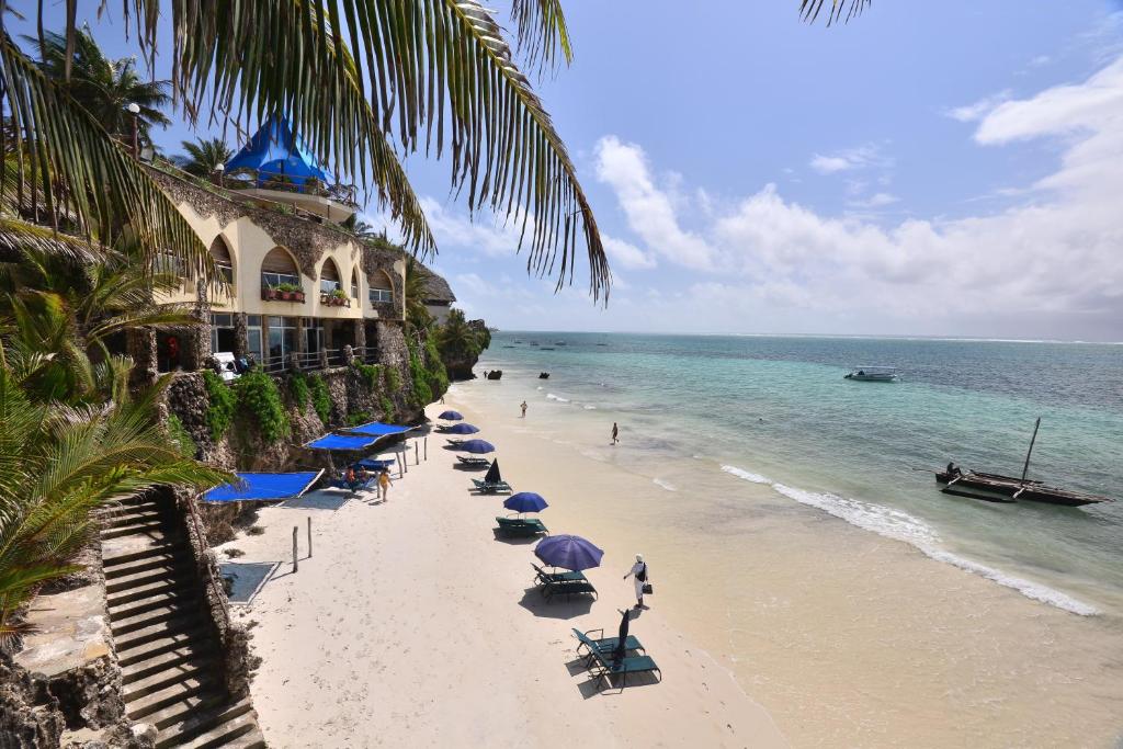 Mombasa beach Kenya