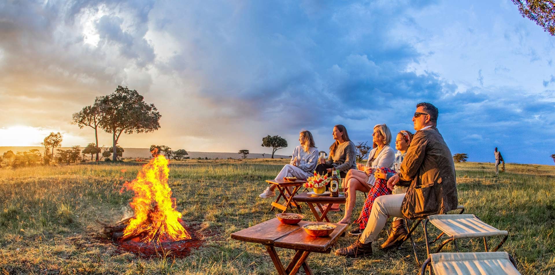 Sundowner - Karen Blixen Camp - Masai Mara National Reserve - Kenya Safaris