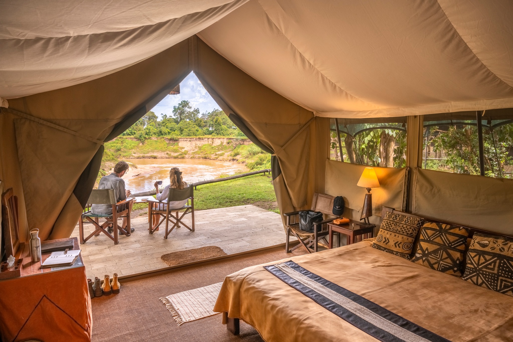 Governors Camp In Masai Mara Kenya