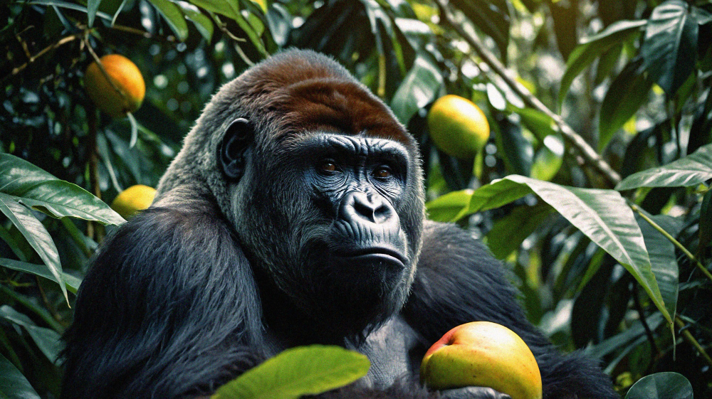 Gorilla in Rwanda